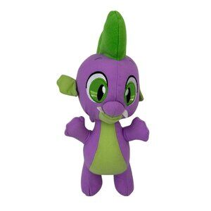 My Little Pony Spike Purple Green Dragon Plush Toy Factory 13.5" Stuffed Animal